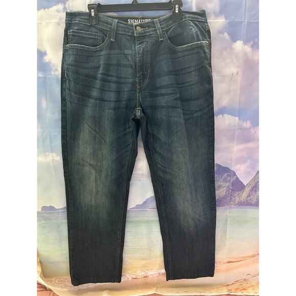 Levi Strauss Signature S67 Athletic Fit Jeans 34x34 Mens - Picture 1 of 8